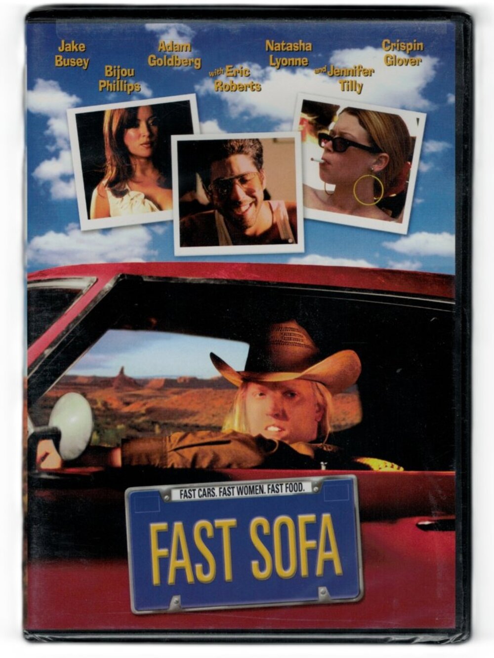 Fast Sofa (DVD) Jake Busey, Natasha Lyonne, Adam Goldberg, Jennifer Tilly NEW